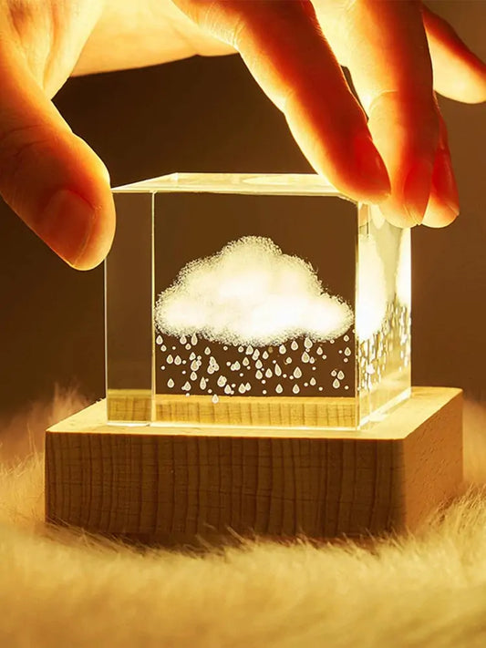 Crystal clouds in the sky